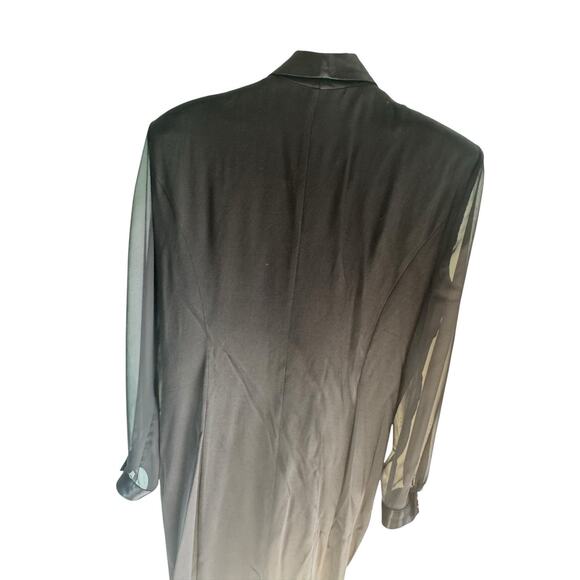 Vintage Danny & Nicole Women's Plus 16 Power 80s Double Breasted Blazer Dress - Picture 11 of 16